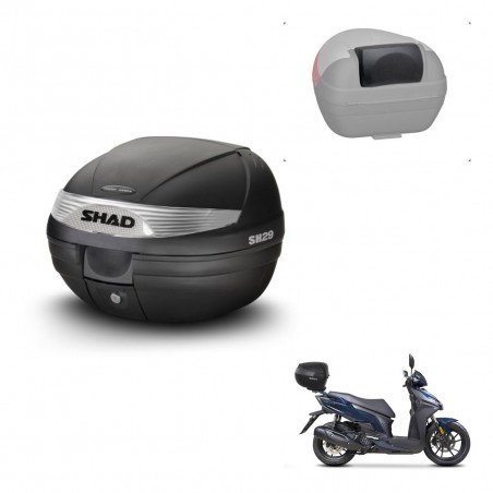SHAD Baul SH29 + soporte montaje respaldo KIT-435816