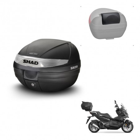 SHAD Baul SH29 + soporte montaje respaldo KIT-435844