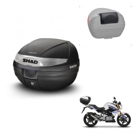 SHAD Trunk SH29 + mounting bracket backrest KIT-435900