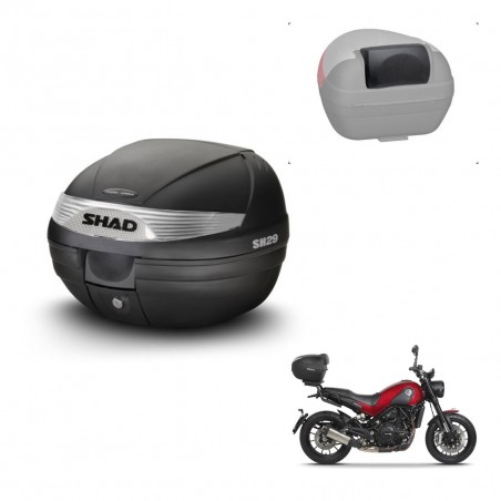 SHAD Trunk SH29 + mounting bracket backrest KIT-435908