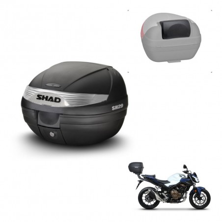 SHAD Trunk SH29 + mounting bracket backrest KIT-435944