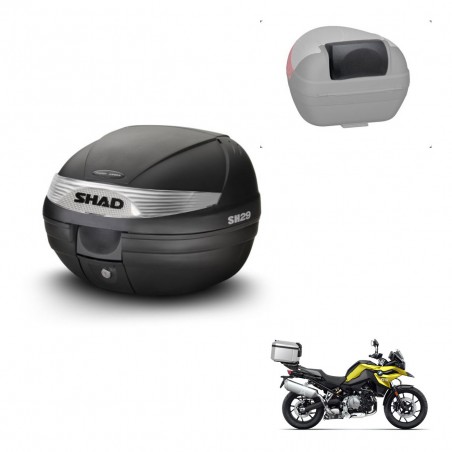 SHAD Trunk SH29 + mounting bracket backrest KIT-435952