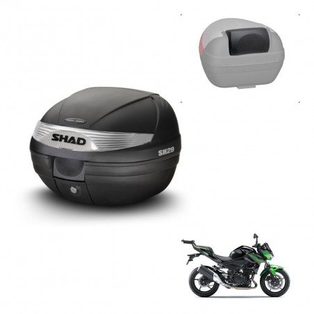 SHAD Baul SH29 + soporte montaje respaldo KIT-436000