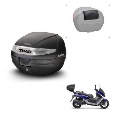 SHAD Trunk SH29 + mounting bracket backrest KIT-436052