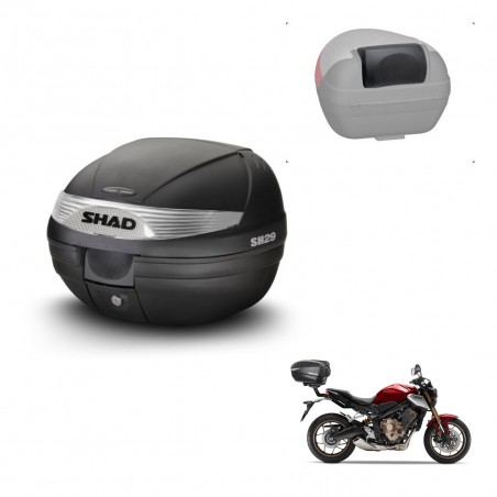 SHAD Baul SH29 + soporte montaje respaldo KIT-436096