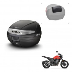 SHAD Trunk SH29 + mounting bracket backrest KIT-436168