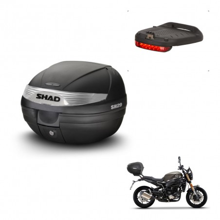 SHAD Baul SH29 + soporte montaje luz de freno KIT-436175