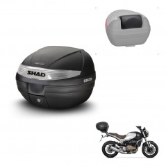 SHAD Trunk SH29 + mounting bracket backrest KIT-436200