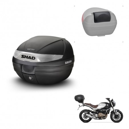 SHAD Baul SH29 + soporte montaje respaldo KIT-436200