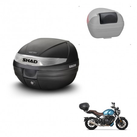 SHAD Baul SH29 + soporte montaje respaldo KIT-436208