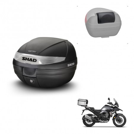 SHAD Baul SH29 + soporte montaje respaldo KIT-436252