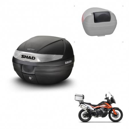 SHAD Trunk SH29 + mounting bracket backrest KIT-436280