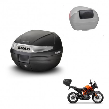 SHAD Trunk SH29 + mounting bracket backrest KIT-436296