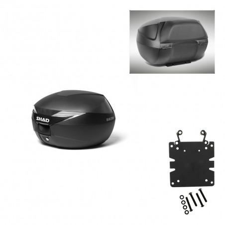 SHAD Trunk SH39 + mounting bracket backrest KIT-436957