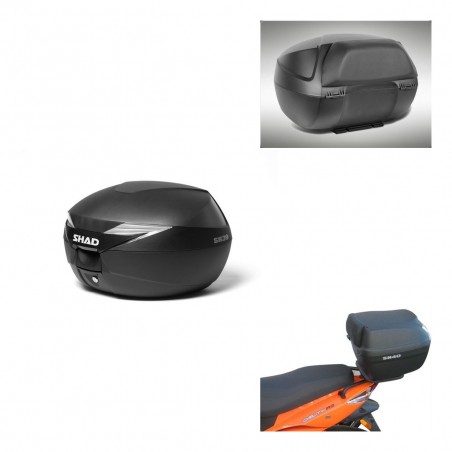 SHAD Baul SH39 + soporte montaje respaldo KIT-436977