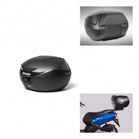 SHAD Trunk SH39 + mounting bracket backrest KIT-436993