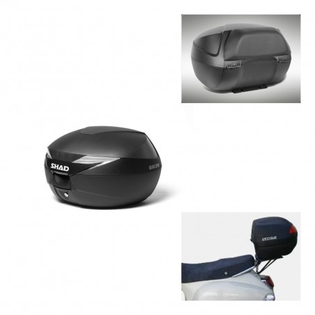 SHAD Baul SH39 + soporte montaje respaldo KIT-437017