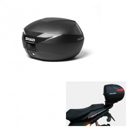 SHAD SH39 trunk + mounting bracket KIT-437020