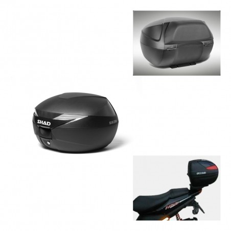 SHAD Baul SH39 + soporte montaje respaldo KIT-437021
