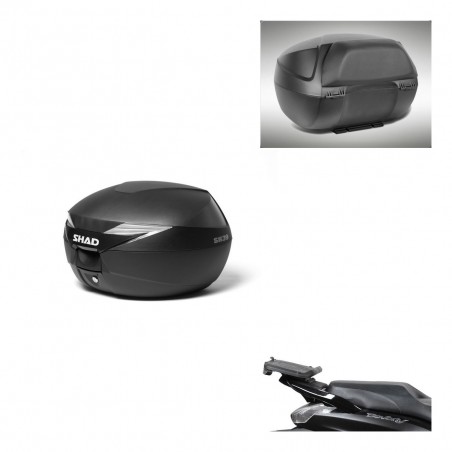 SHAD Baul SH39 + soporte montaje respaldo KIT-437025