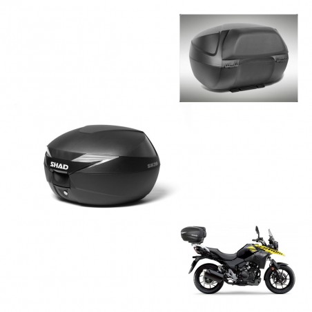SHAD Baul SH39 + soporte montaje respaldo KIT-437078