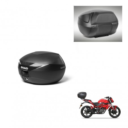 SHAD Baul SH39 + soporte montaje respaldo KIT-437082