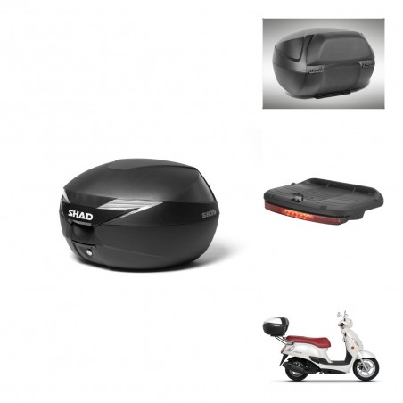 SHAD Baul SH39 + soporte montaje accesorios KIT-437091