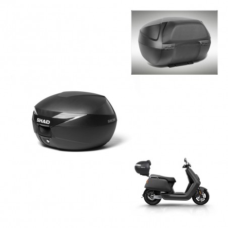 SHAD Baul SH39 + soporte montaje respaldo KIT-437098