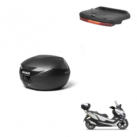 SHAD Baul SH39 + soporte montaje luz de freno KIT-437105