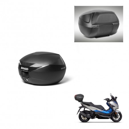 SHAD Baul SH39 + soporte montaje respaldo KIT-437142