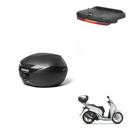 SHAD Trunk SH39 + mounting bracket brake light KIT-437149