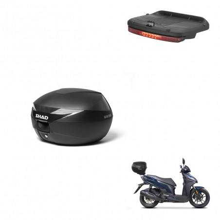 SHAD Baul SH39 + soporte montaje luz de freno KIT-437205