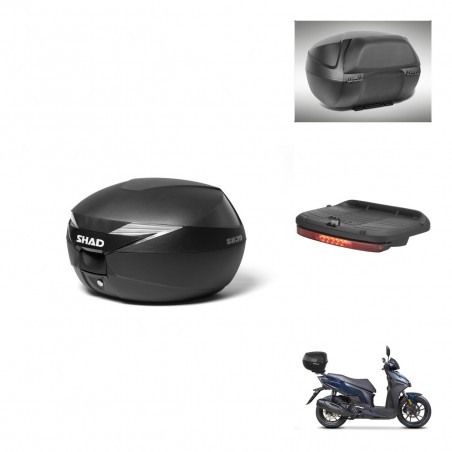 SHAD Baul SH39 + soporte montaje accesorios KIT-437207