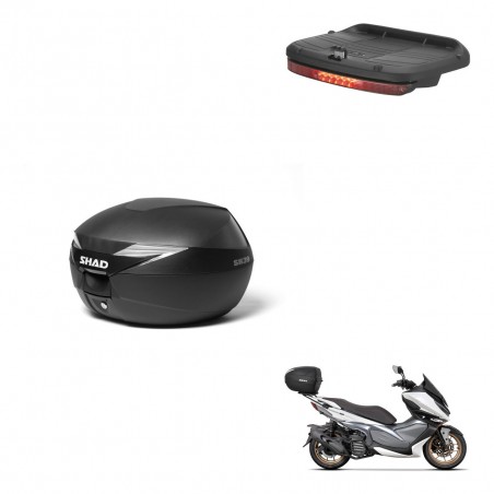 SHAD Baul SH39 + soporte montaje luz de freno KIT-437209