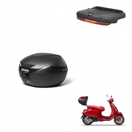 SHAD Trunk SH39 + mounting bracket brake light KIT-437213