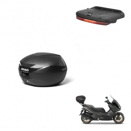 SHAD Baul SH39 + soporte montaje luz de freno KIT-437269