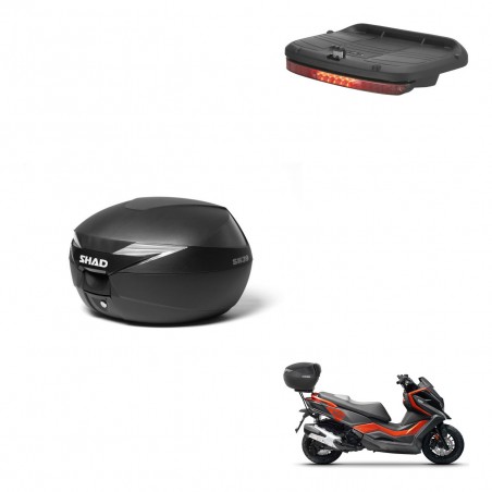 SHAD Baul SH39 + soporte montaje luz de freno KIT-437299