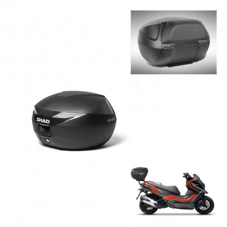 SHAD Baul SH39 + soporte montaje respaldo KIT-437300
