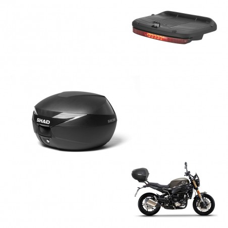 SHAD Trunk SH39 + mounting bracket brake light KIT-437343