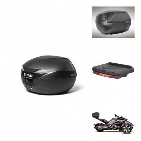 SHAD Baul SH39 + soporte montaje accesorios KIT-437357