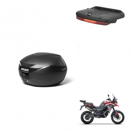 SHAD Trunk SH39 + mounting bracket brake light KIT-437379