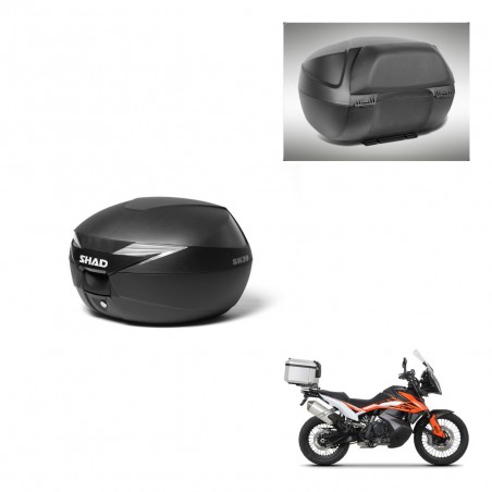 SHAD Baul SH39 + soporte montaje respaldo KIT-437448