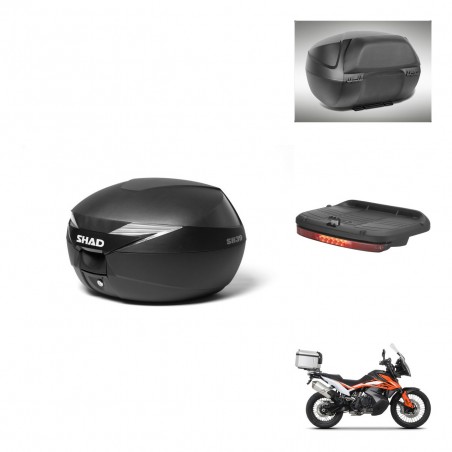 SHAD Baul SH39 + soporte montaje accesorios KIT-437449