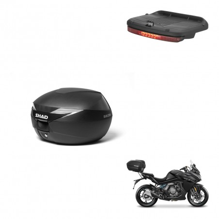 SHAD Baul SH39 + soporte montaje luz de freno KIT-437455