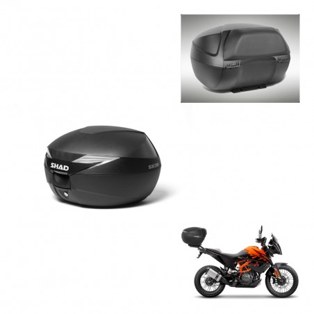 SHAD Baul SH39 + soporte montaje respaldo KIT-437464