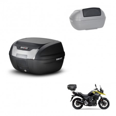 SHAD Baul SH40 + soporte montaje respaldo KIT-437484