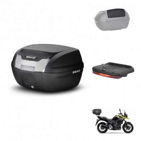 SHAD Baul SH40 + soporte montaje accesorios KIT-437485
