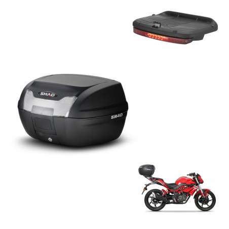 SHAD Baul SH40 + soporte montaje luz de freno KIT-437487