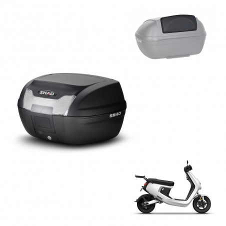 SHAD Baul SH40 + soporte montaje respaldo KIT-437532