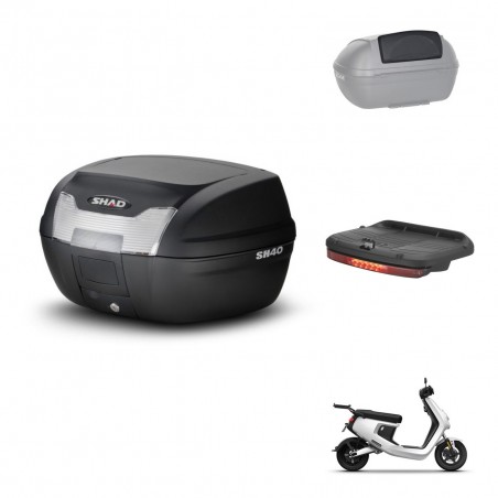 SHAD Baul SH40 + soporte montaje accesorios KIT-437533